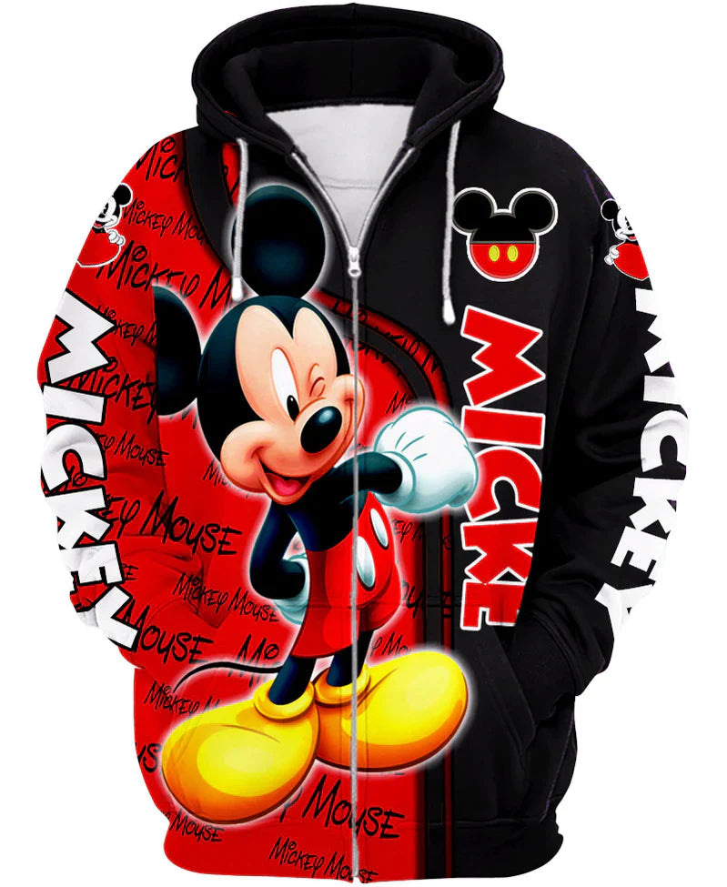 Mickey Mouse Cozy Zip Up Hoodie