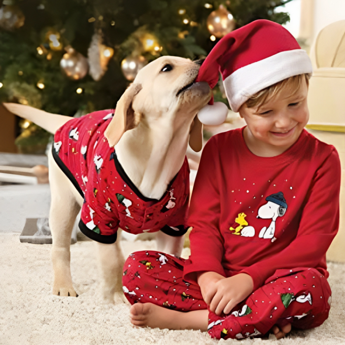 Cozy Snoopy Printed Family Pajama Set