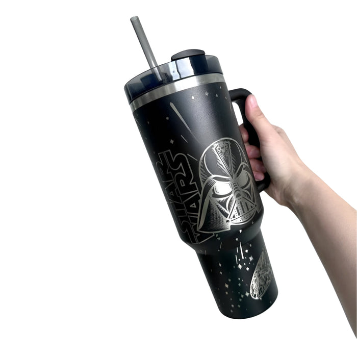 Galactic Themed Tumbler Mug With Handle