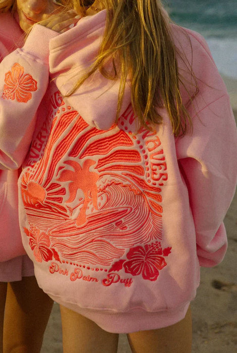 Warm Sunset Oversized Hoodie