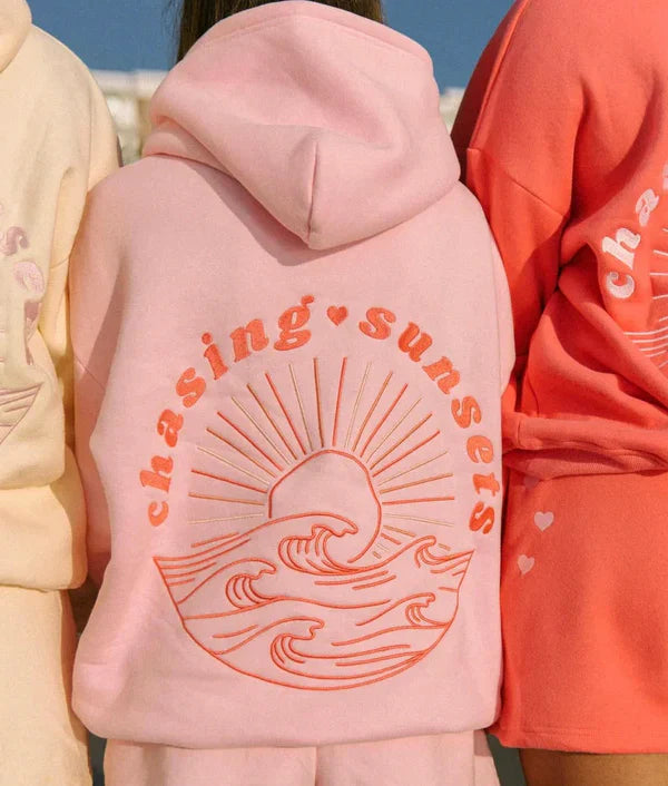 Warm Sunset Oversized Hoodie