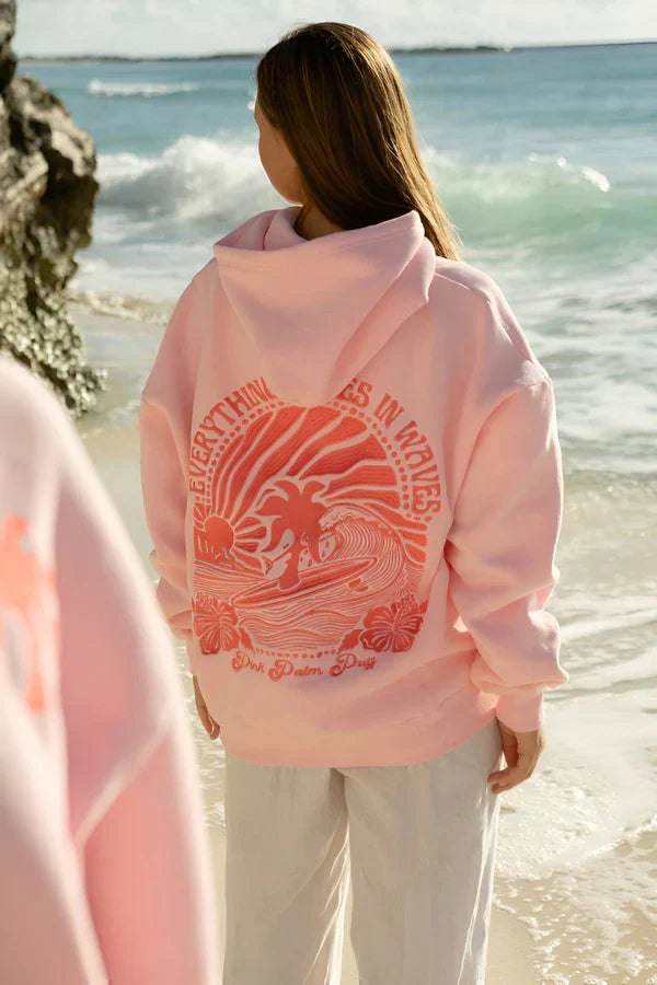 Warm Sunset Oversized Hoodie