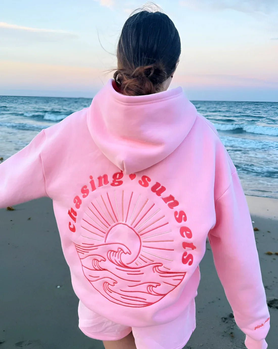 Warm Sunset Oversized Hoodie