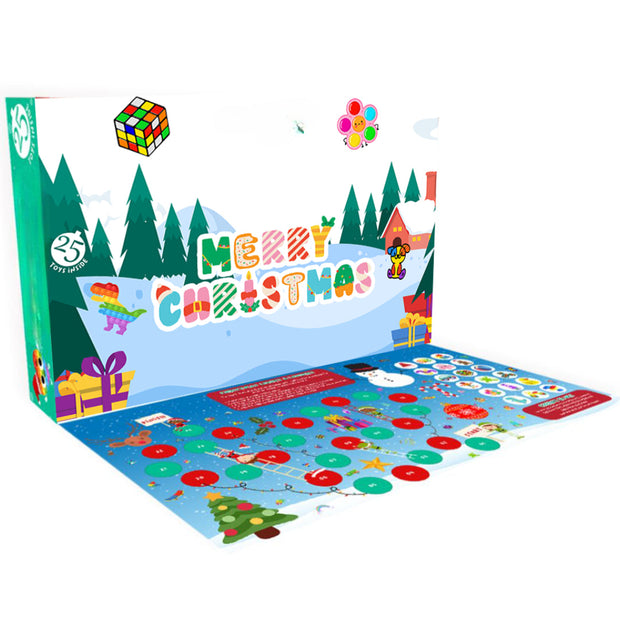 Fidget Advent Calendar With Interactive Board Game