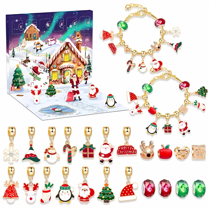 Christmas Advent Calendar DIY Jewelry Making Kit