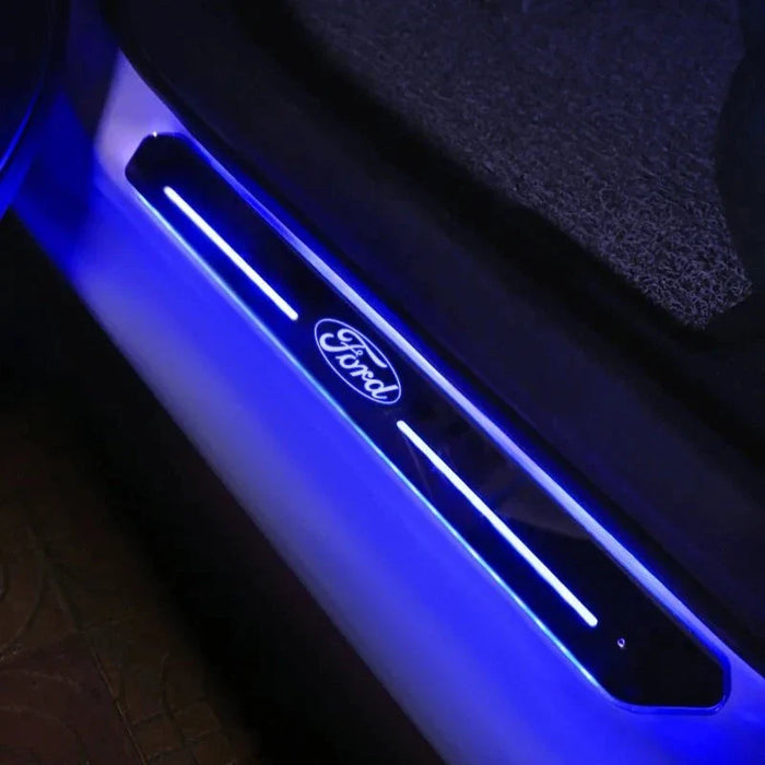 Magnetic Installation Illuminated Ford Door Sills