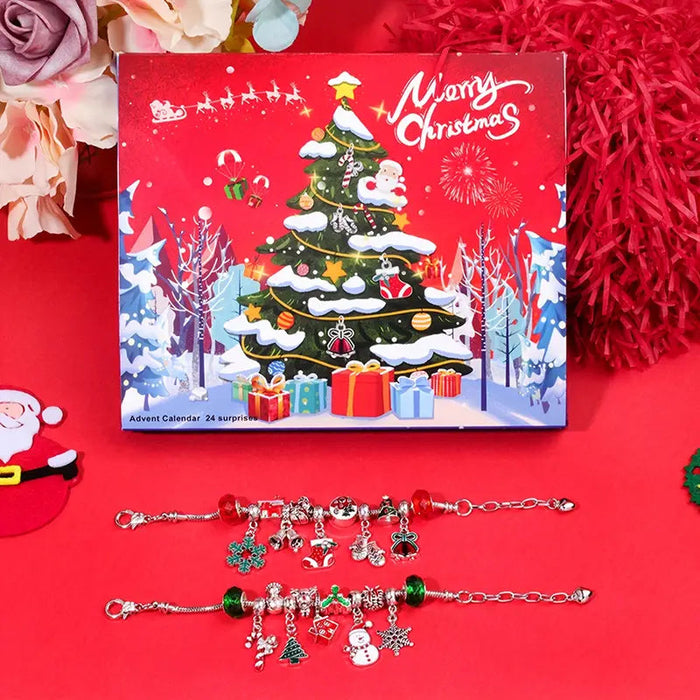 Christmas Charm Bracelet Advent Calendar Kit