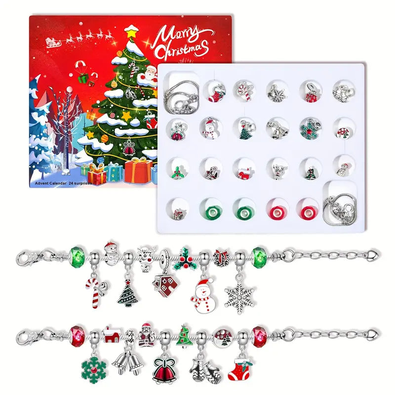 Christmas Charm Bracelet Advent Calendar Kit