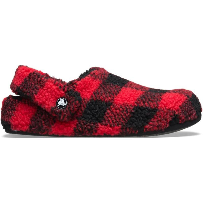 Plaid Fleece Slippers For Indoor Comfort