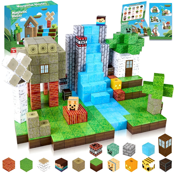 Magnetic Building Blocks Creative Construction Set