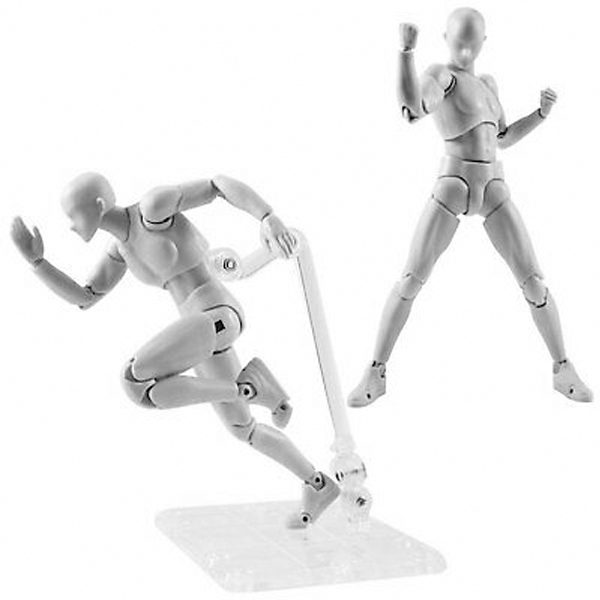 Official Body Kun and Body Chan Model Figures for Artists