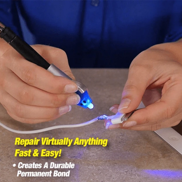 5 Second Super Glue with UV Light Technology