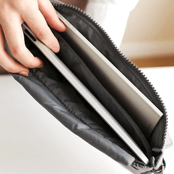 Slim Bag-in-Bag - Made From Polyester - Portable & Tiny SIze - Multiple Pockets With Zipper - Easily Fits in Your Suitcase