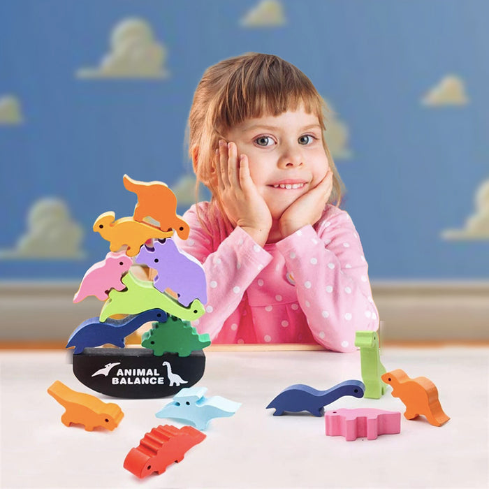 Montessori Animal Wooden Blocks