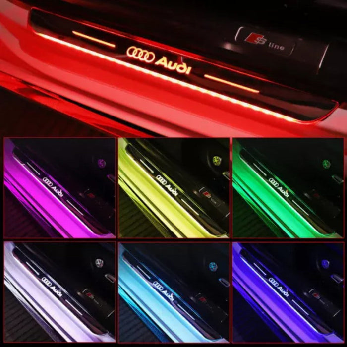 Stylish LED Enhanced Vehicle Sills