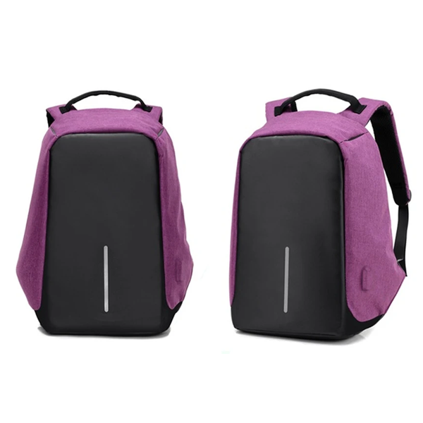 Anti-Theft Backpack With USB Charging