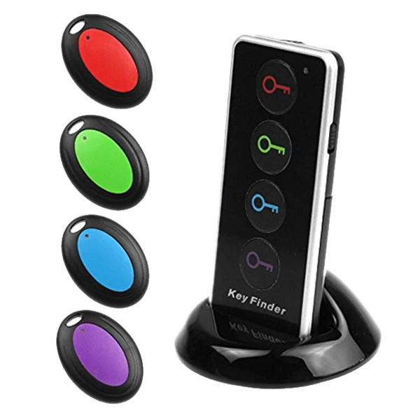 Anti-Lost Transmitter for Keys and Wallet with 4-In-1 LED Wireless Remote