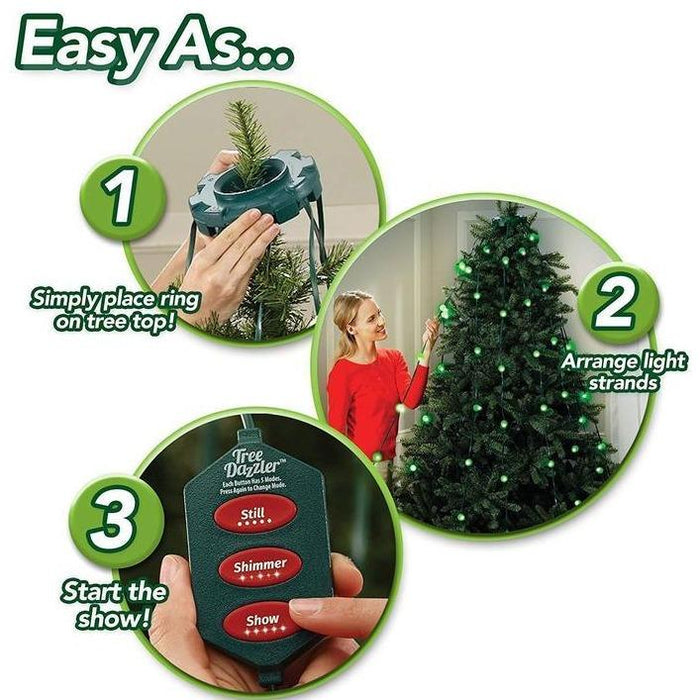 64 LED Christmas Tree Lights Tree Dazzler