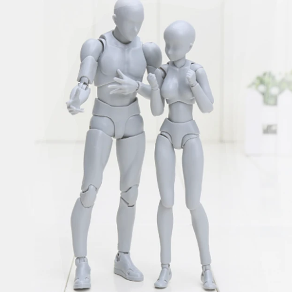 Official Body Kun and Body Chan Model Figures for Artists