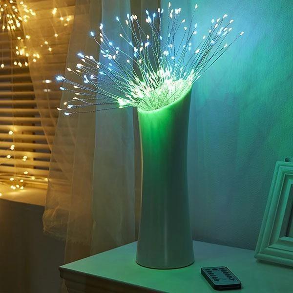 LED Starburst Lights with Remote, 8 Modes & Waterproof