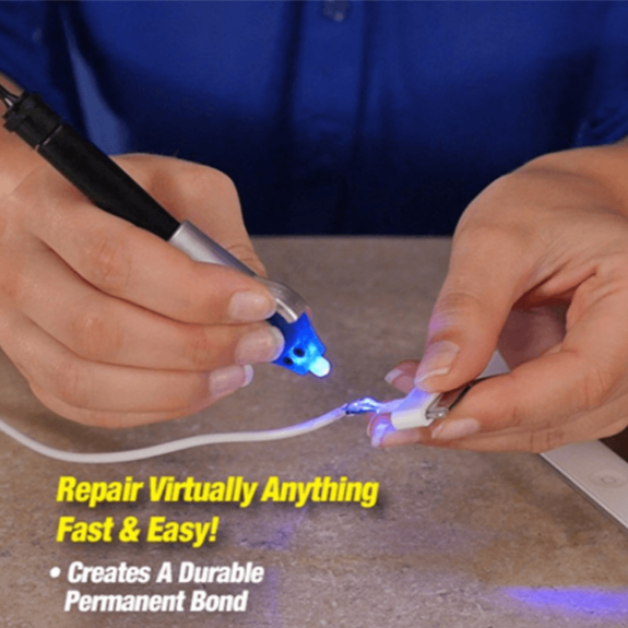 5 Second Super Glue with UV Light Technology