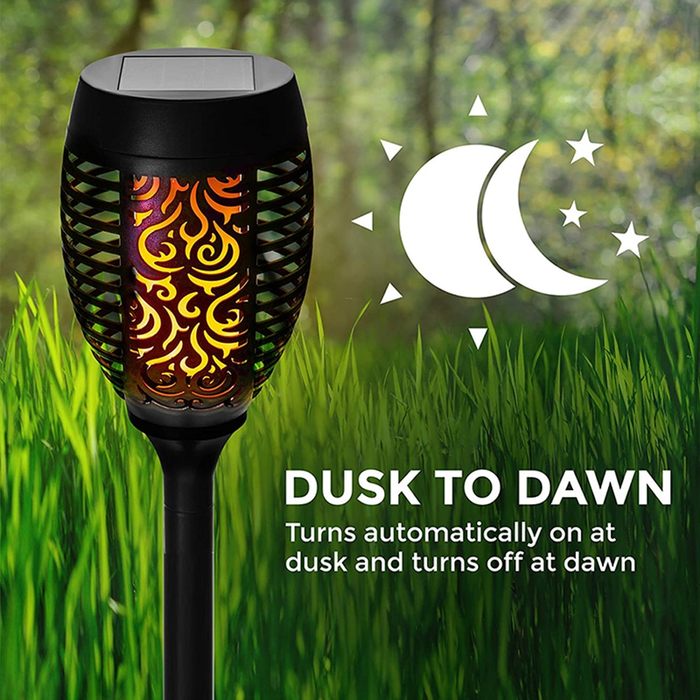 Solar Flame Tiki Lamp Torch