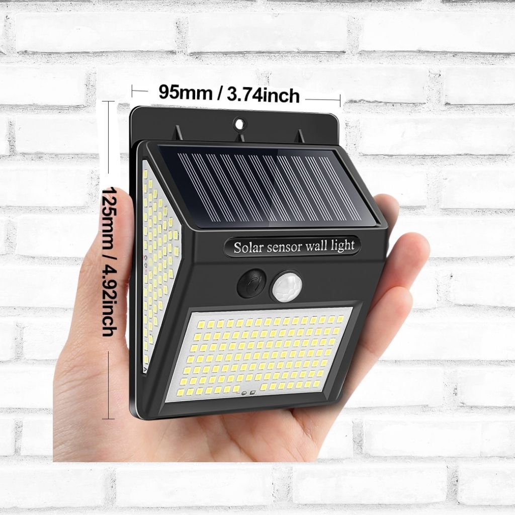 Outdoor Solar Lamp with Motion Sensor