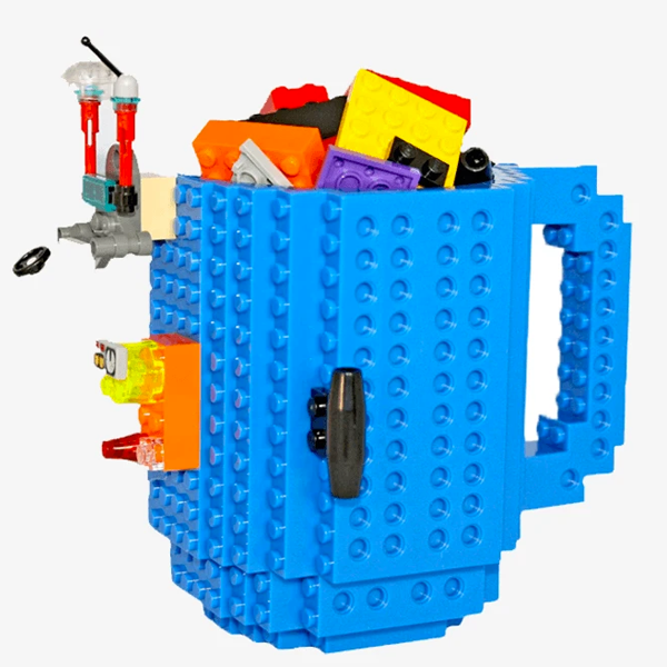 Original Build on Brick Mug - Ideal Cup for Juice, Tea, Coffee & Water - Best Novelty Gift