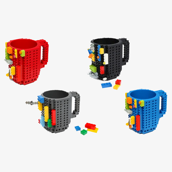 Original Build on Brick Mug - Ideal Cup for Juice, Tea, Coffee & Water - Best Novelty Gift