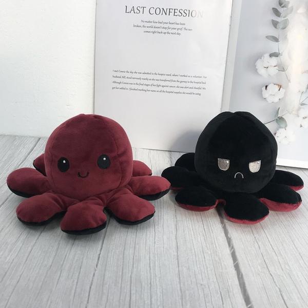 Reversible Octopus Plush Toy